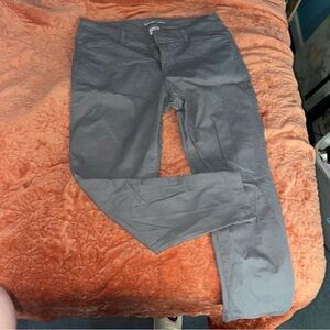 Old Navy Women's Gray Straight Leg Pants